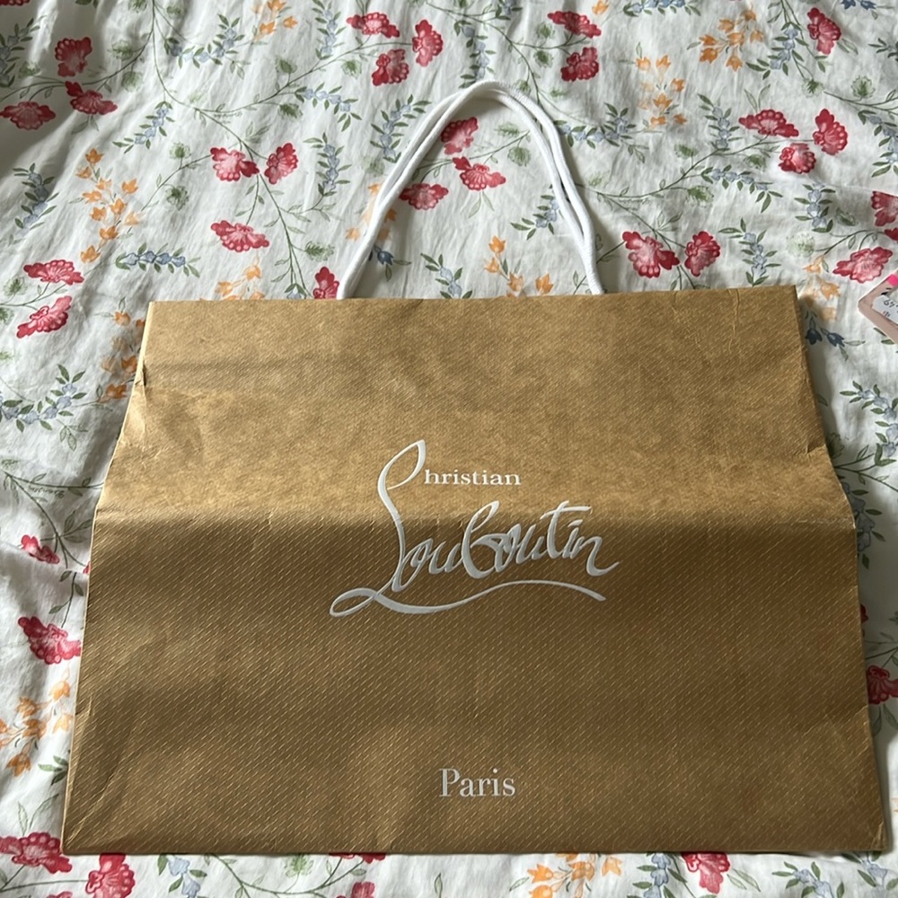 Christian Louboutin shopping bag